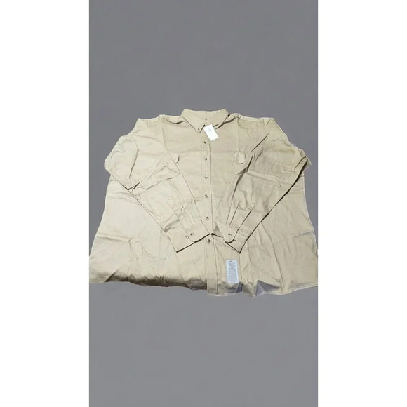 Tyndale FR Mens Shirt 4XL-LN Long Sleeve Button Up Flame Resistant USA Made NWOT - Picture 3 of 11
